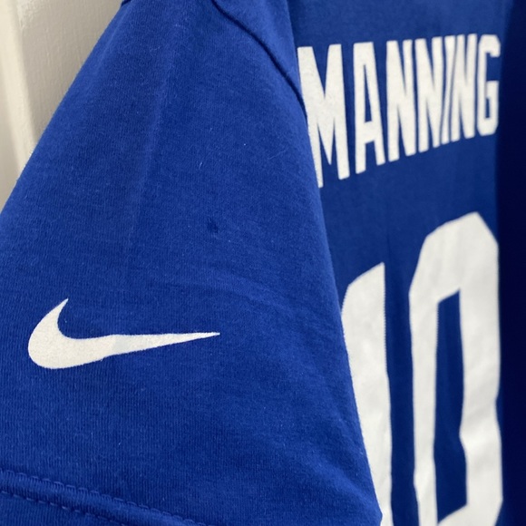 NEW Nike New York Giants Eli Manning #10 Tee Shirt Jersey. Child Small - Picture 8 of 9